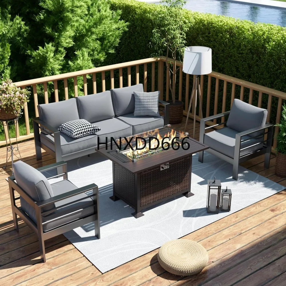 Outdoor Furniture Set With Fire Pit - Patio Furniture Set with Fire Pit