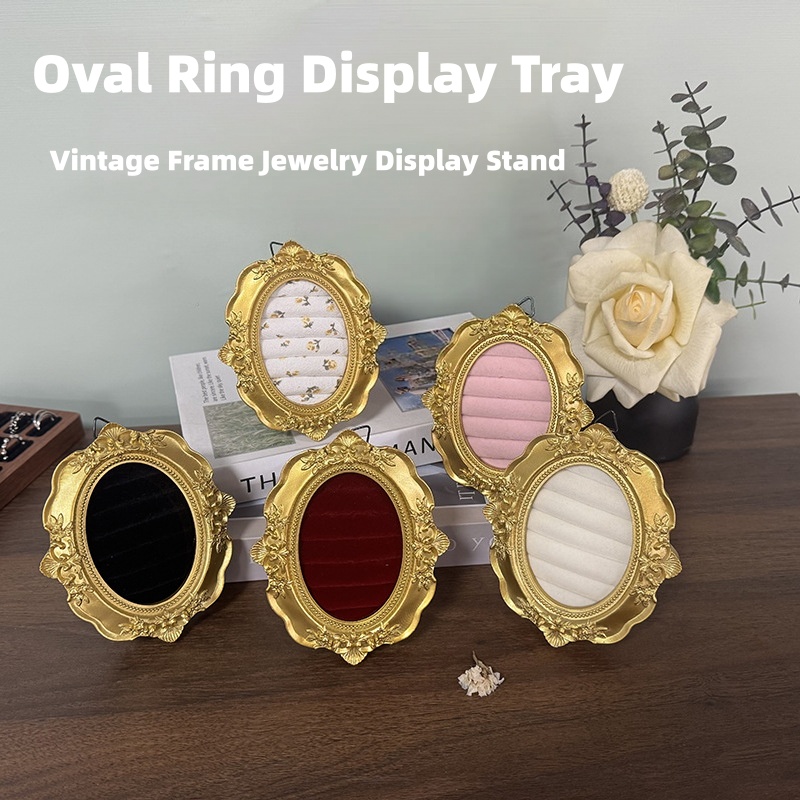 Outdoor Furniture Vintage - Vintage Frame Jewelry Display Tray Velvet