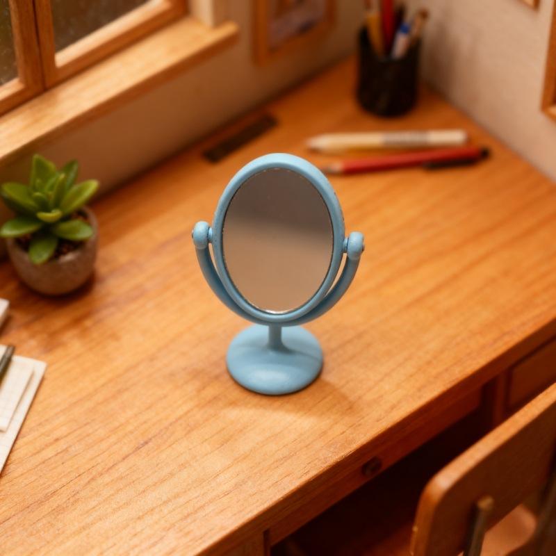 1Pcs Miniature Retro Mirror Dr - Outdoor Furniture Vintage review and price