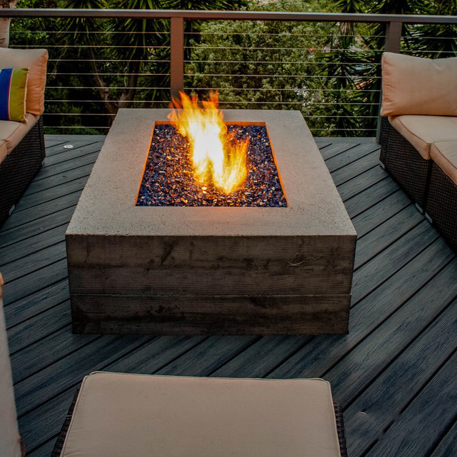 is-Modern Corten Steel Fire Pl - Outdoor Furniture Set With Fire Pit review and price