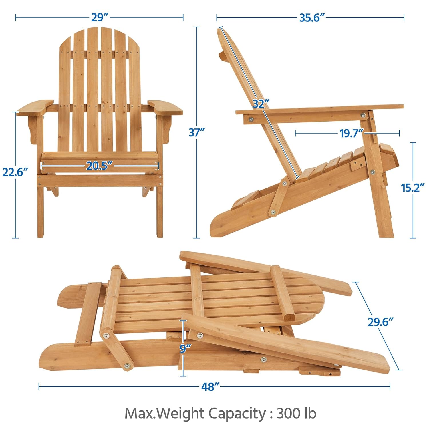 Folding Adirondack Chair Set o - Outdoor Furniture Set With Fire Pit review and price