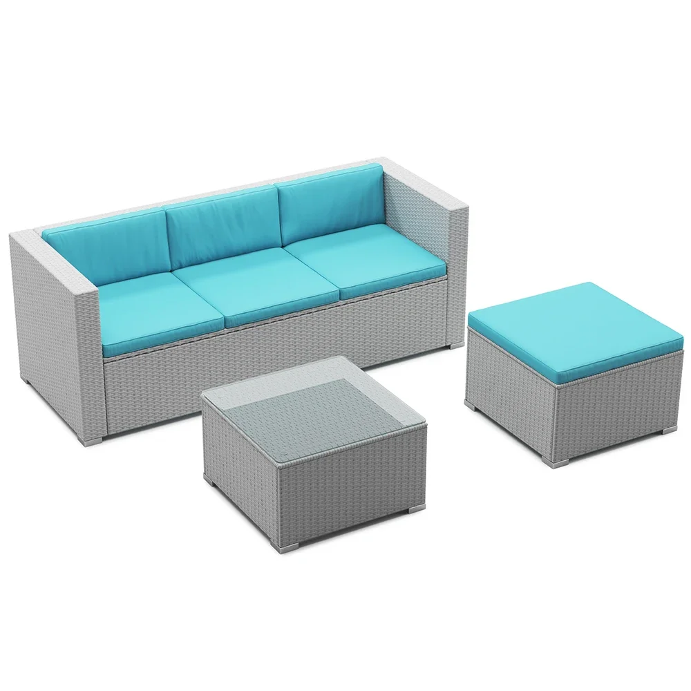 Garden Leisure Steel Rattan So - Outdoor Furniture Types review and price