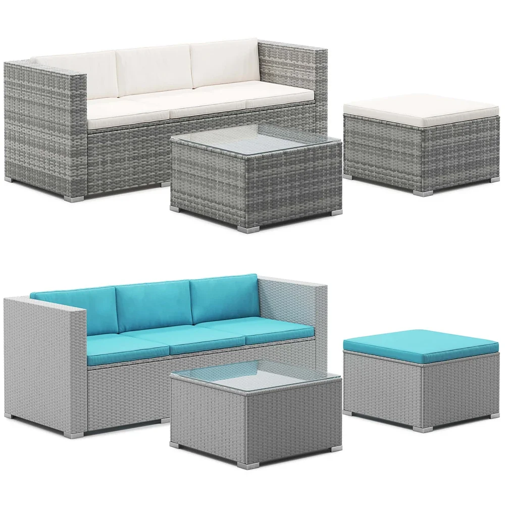 Garden Leisure Steel Rattan So - Outdoor Furniture Types review and price
