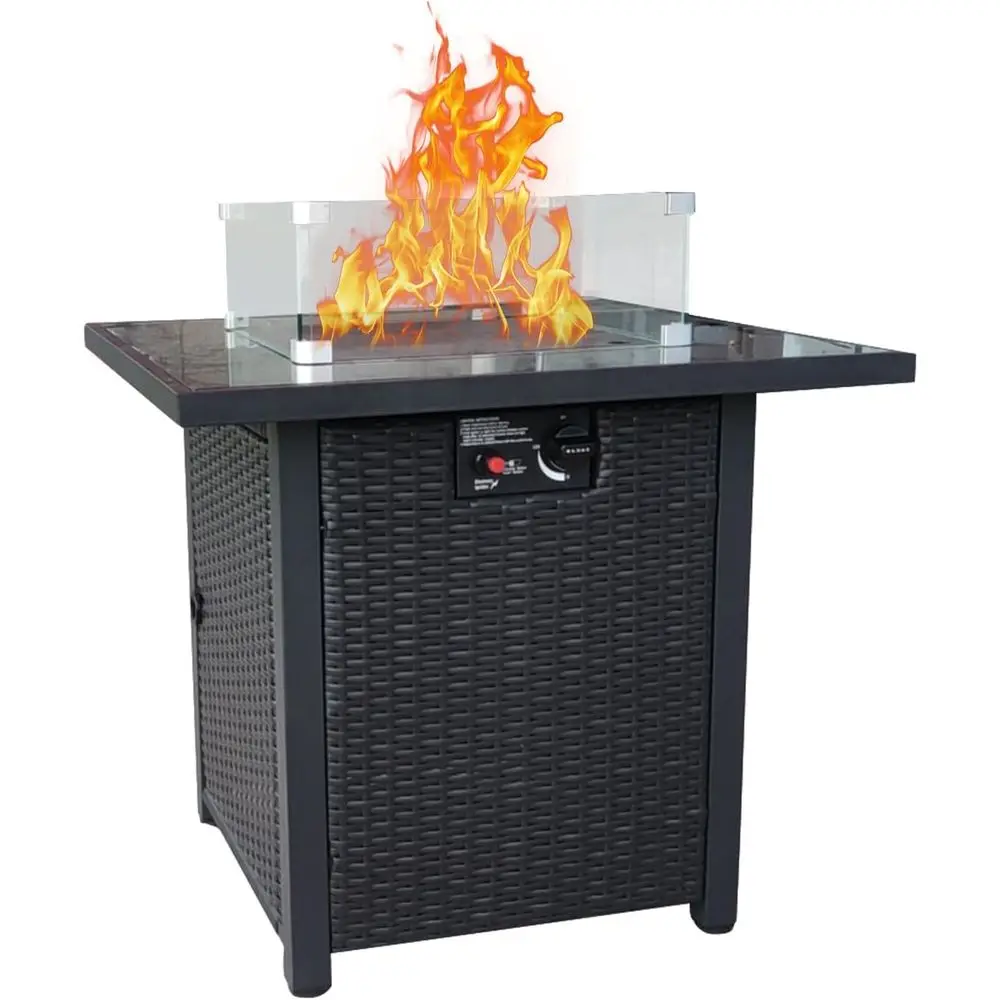 Wicker Outdoor Patio Furniture - Outdoor Furniture Set With Fire Pit review and price