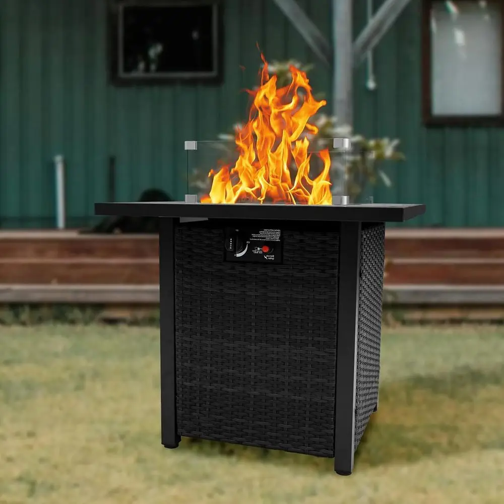 Wicker Outdoor Patio Furniture - Outdoor Furniture Set With Fire Pit review and price