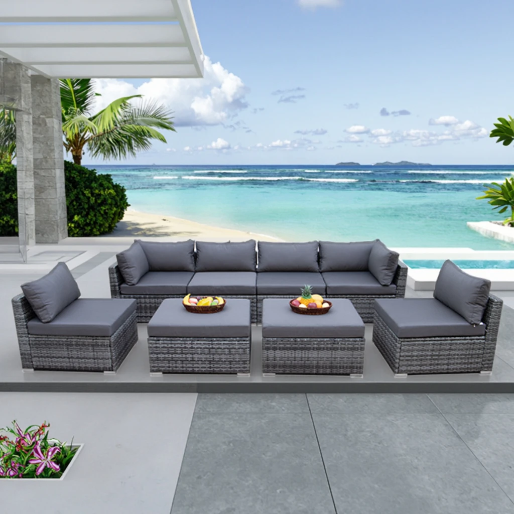 Contemporary Outdoor Furniture - Outdoor Furniture Set With Fire Pit review and price