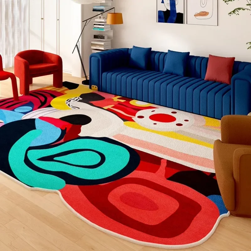 Living Room Carpet Art Irregul - Outdoor Furniture For Cafe review and price