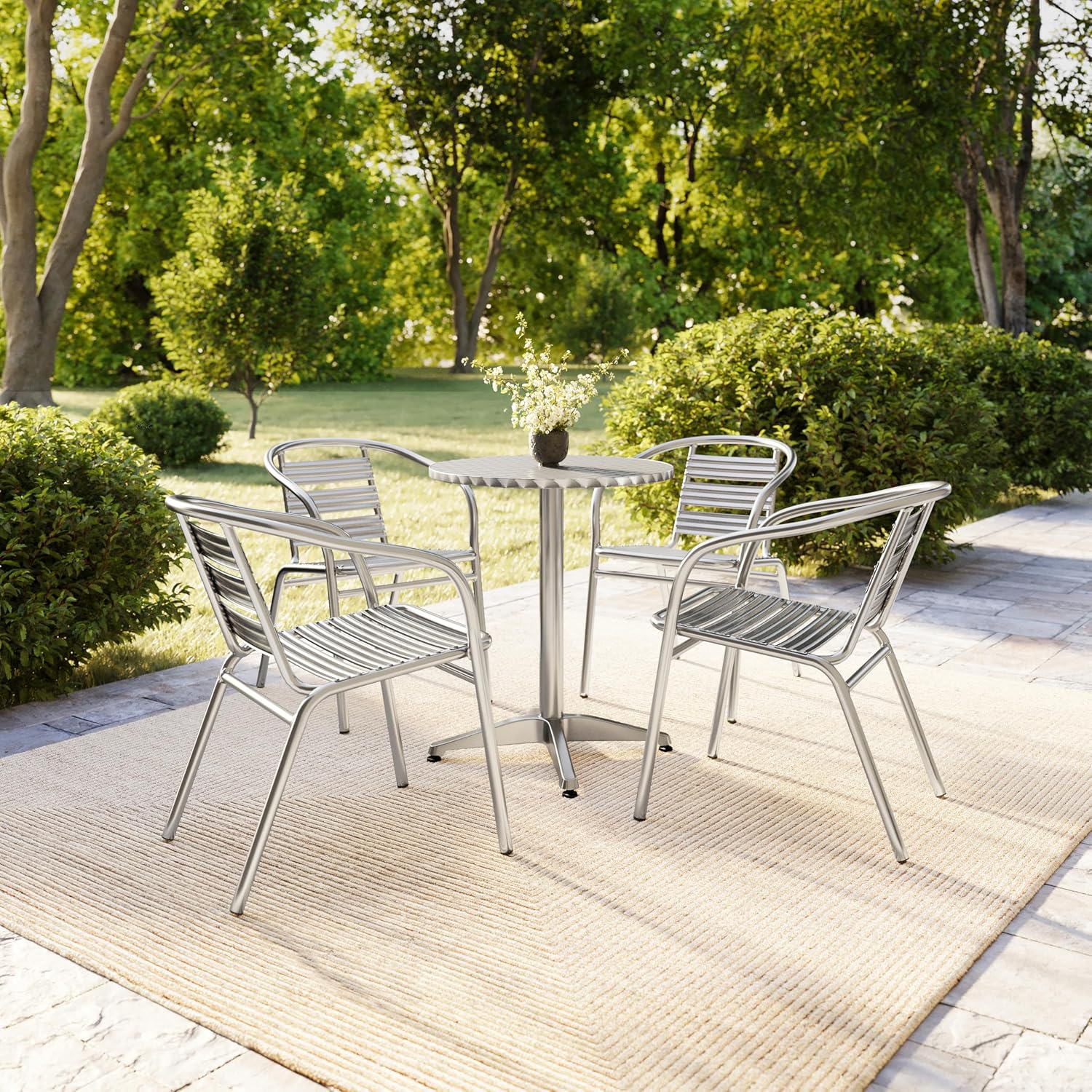 Aluminum Stackable Outdoor Res - Outdoor Furniture For Cafe review and price