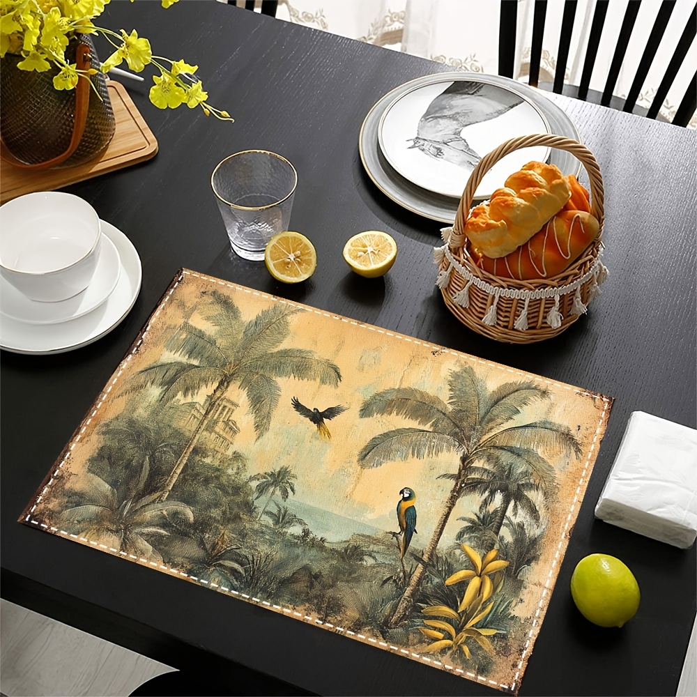 VIKAMA Tropical-Style Placemat - Outdoor Furniture Vintage review and price