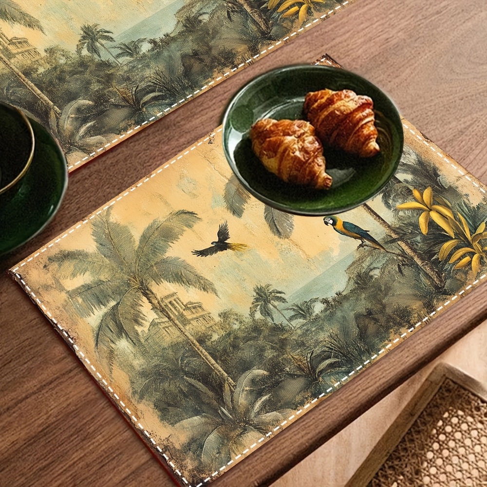 VIKAMA Tropical-Style Placemat - Outdoor Furniture Vintage review and price