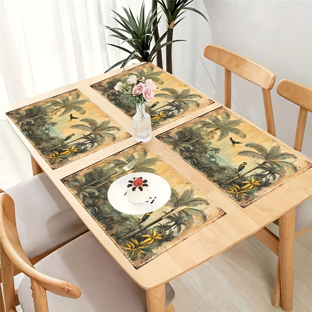 VIKAMA Tropical-Style Placemat - Outdoor Furniture Vintage review and price