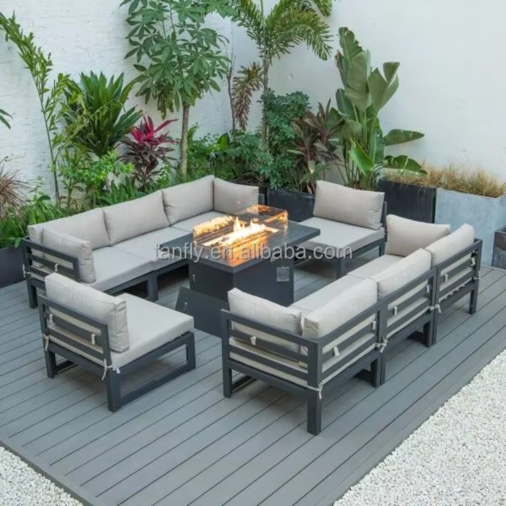 Villa Hotel Outdoor Furniture  - Outdoor Furniture Set With Fire Pit review and price