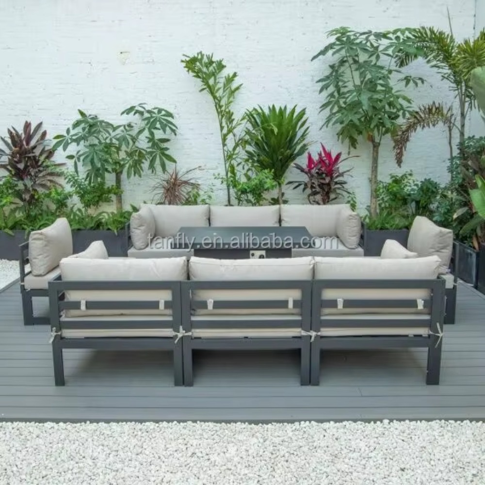Villa Hotel Outdoor Furniture  - Outdoor Furniture Set With Fire Pit review and price