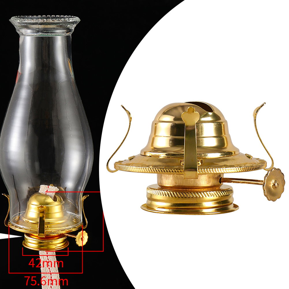 1pcs Lamp Oil Burner With Wick - Outdoor Furniture Vintage review and price