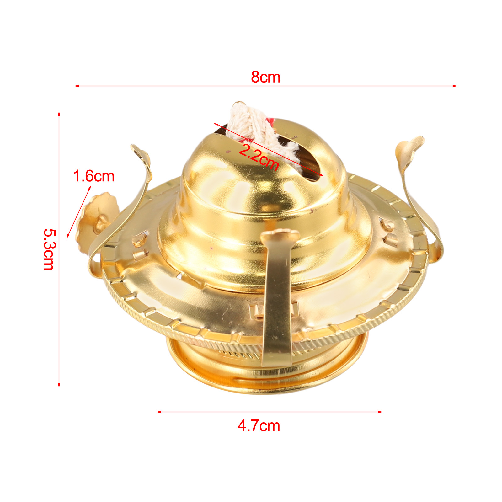 1pcs Lamp Oil Burner With Wick - Outdoor Furniture Vintage review and price