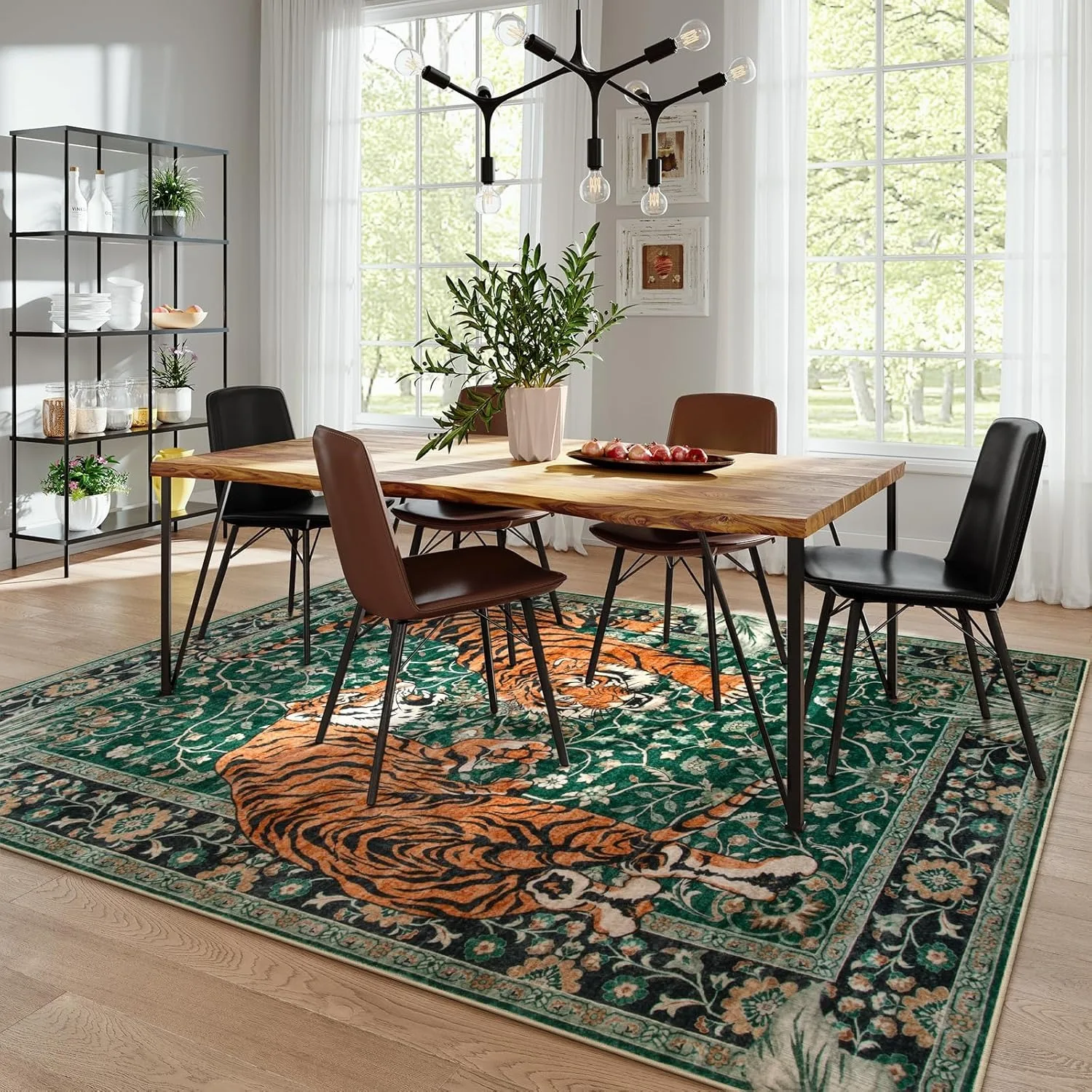 Jungle Tiger Rug for Living Ro - Outdoor Furniture For Cafe review and price