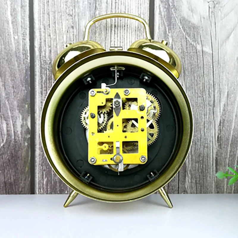 Metal Mechanical Alarm Clock C - Outdoor Furniture Vintage review and price