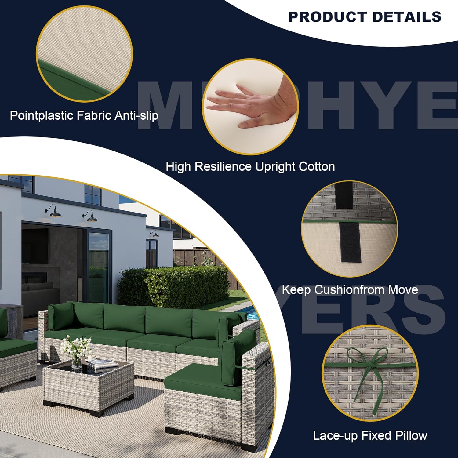 8-Piece Outdoor Patio Furnitur - Outdoor Furniture Set With Fire Pit review and price